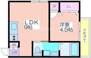 Fmaison北加賀屋III番館の物件間取画像